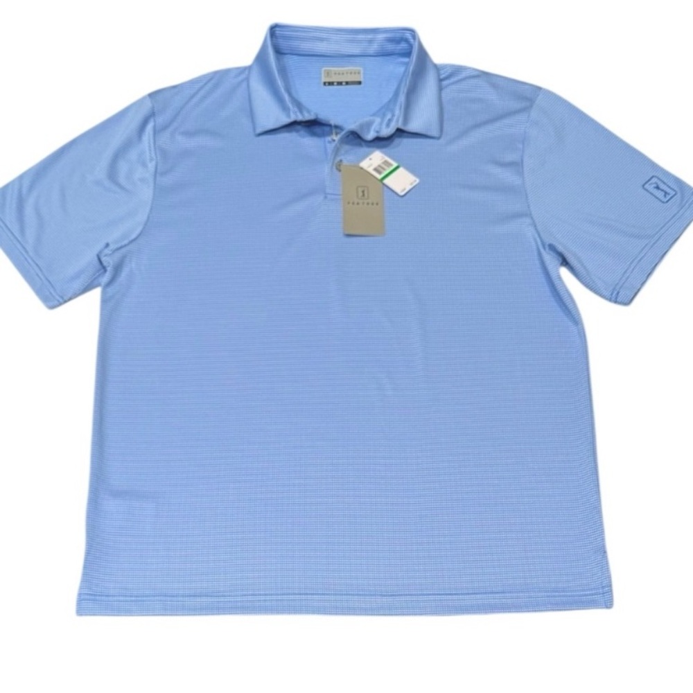 PGA TOUR Golf Performance Polo
UPF 30 Activewear Azurine Blue NWT Large